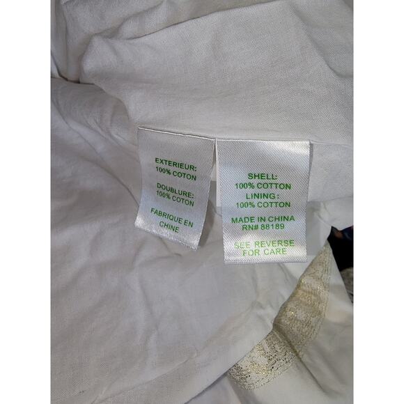 EUC Lilly Pulitzer Sz 8 Josey Dress Eyelet Lace One Shoulder Ruffle Desi… - Picture 4 of 4